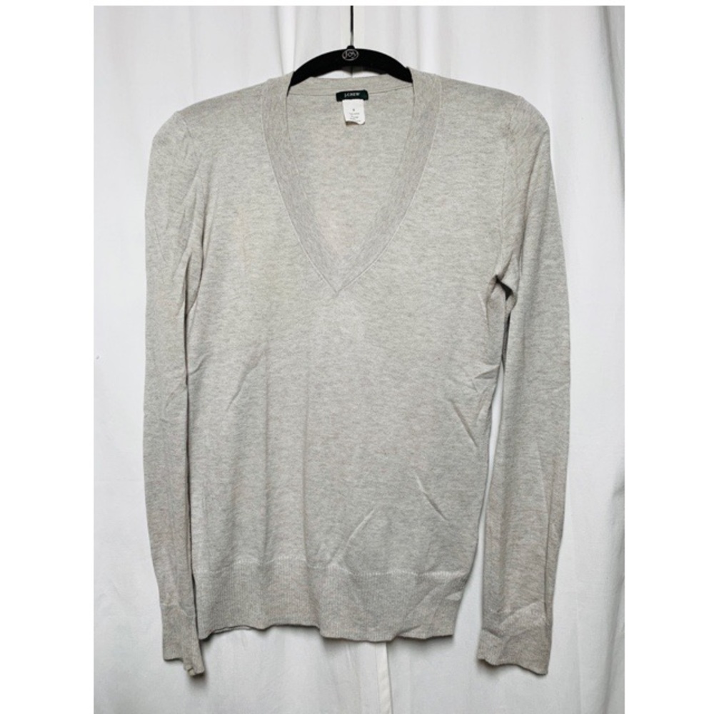 J Crew merino wool v-neck sweater